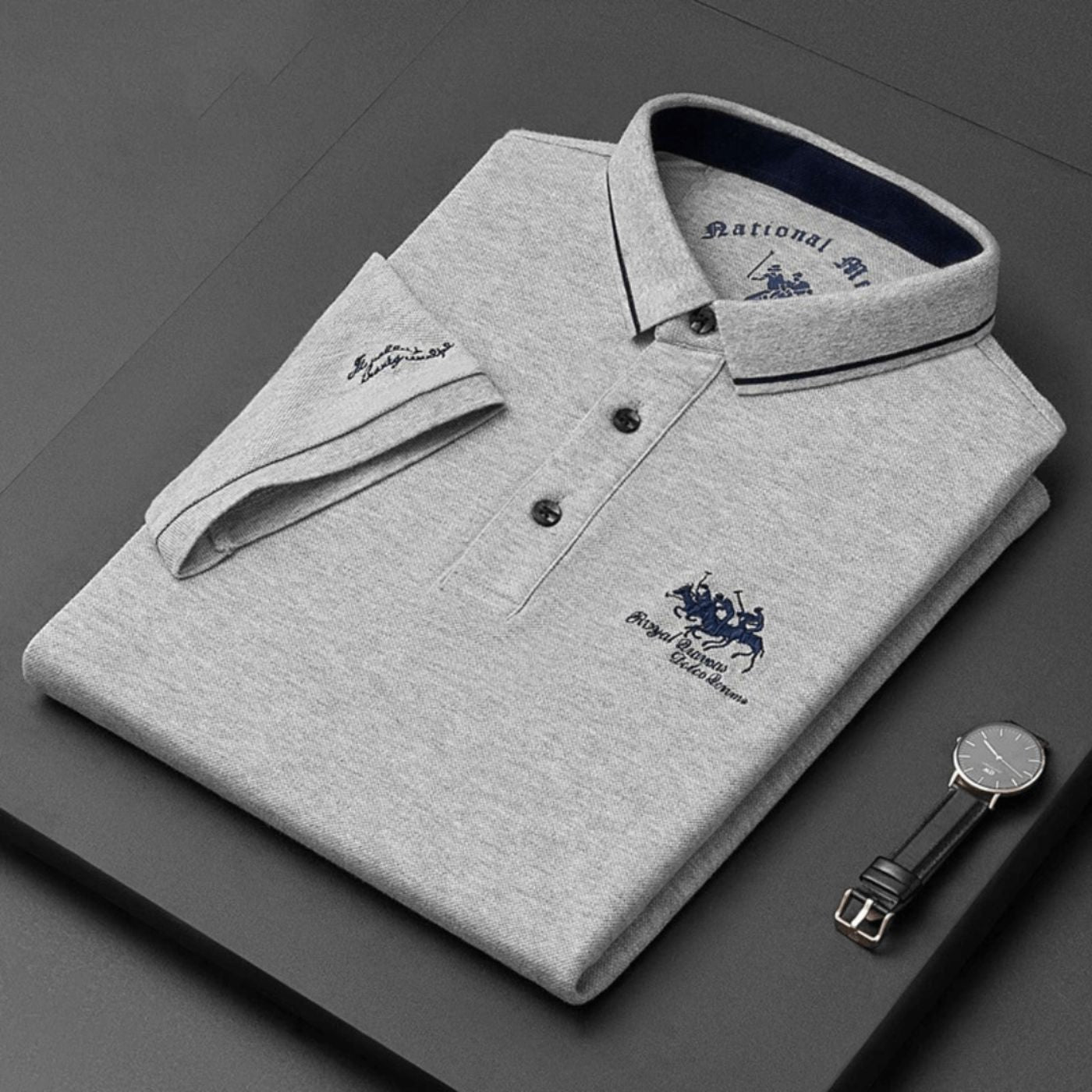 Men's Classic Embroidered Polo