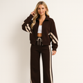 Women's Zip Up Tracksuit Set