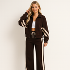 Women's Zip Up Tracksuit Set
