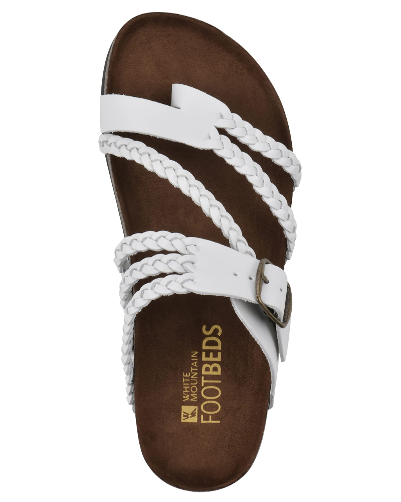 Women's Braided Adjustable Slide Sandals