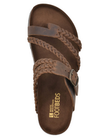 Women's Braided Adjustable Slide Sandals
