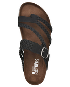 Women's Braided Adjustable Slide Sandals