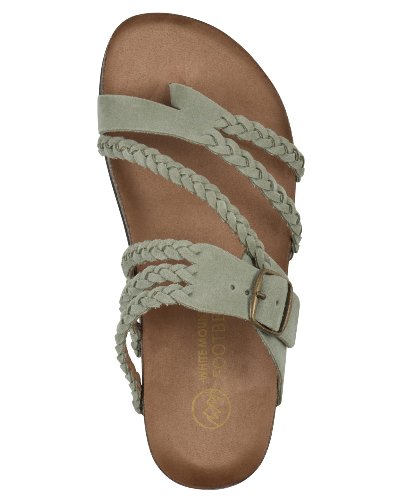 Women's Braided Adjustable Slide Sandals