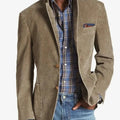 Men’s Tailored Casual Single Button Blazer