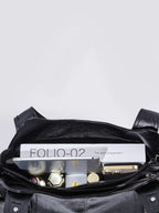 Women’s Large Zip Detail Shoulder Bag