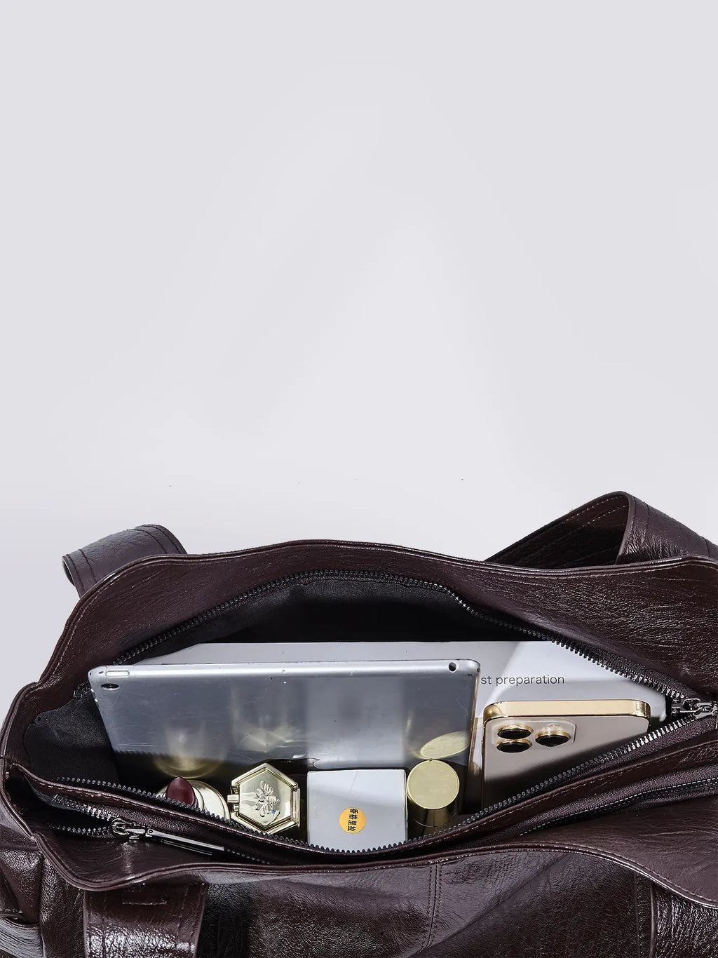 Women’s Large Zip Detail Shoulder Bag