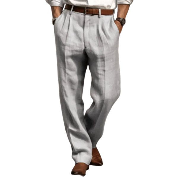 Men's Pleated Tailored Trousers