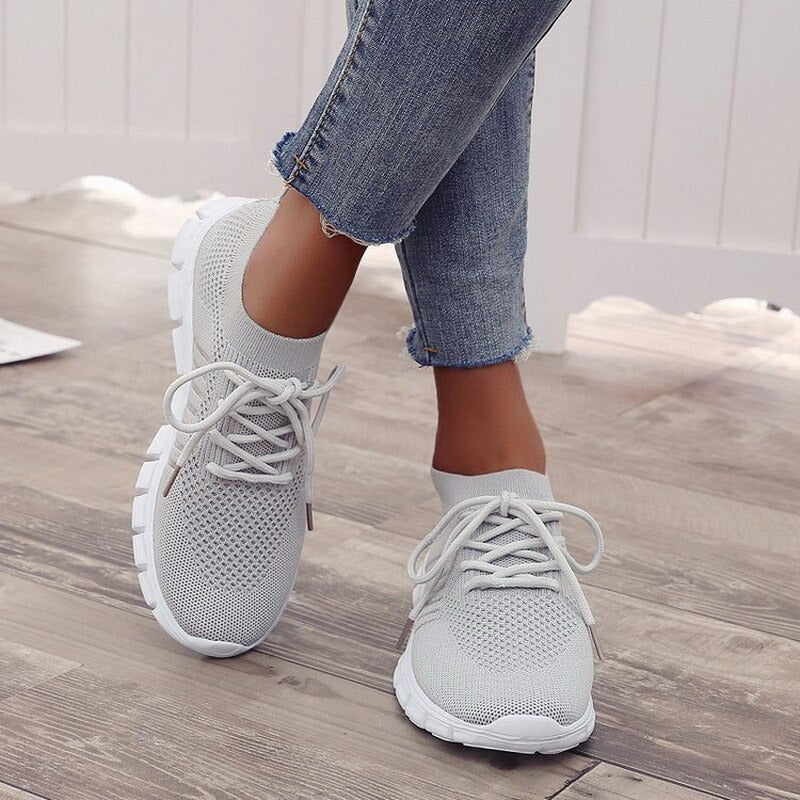 Women's Knit Walking Sneakers