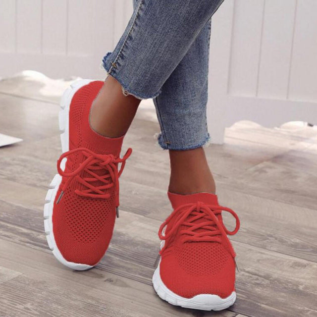 Women's Knit Walking Sneakers