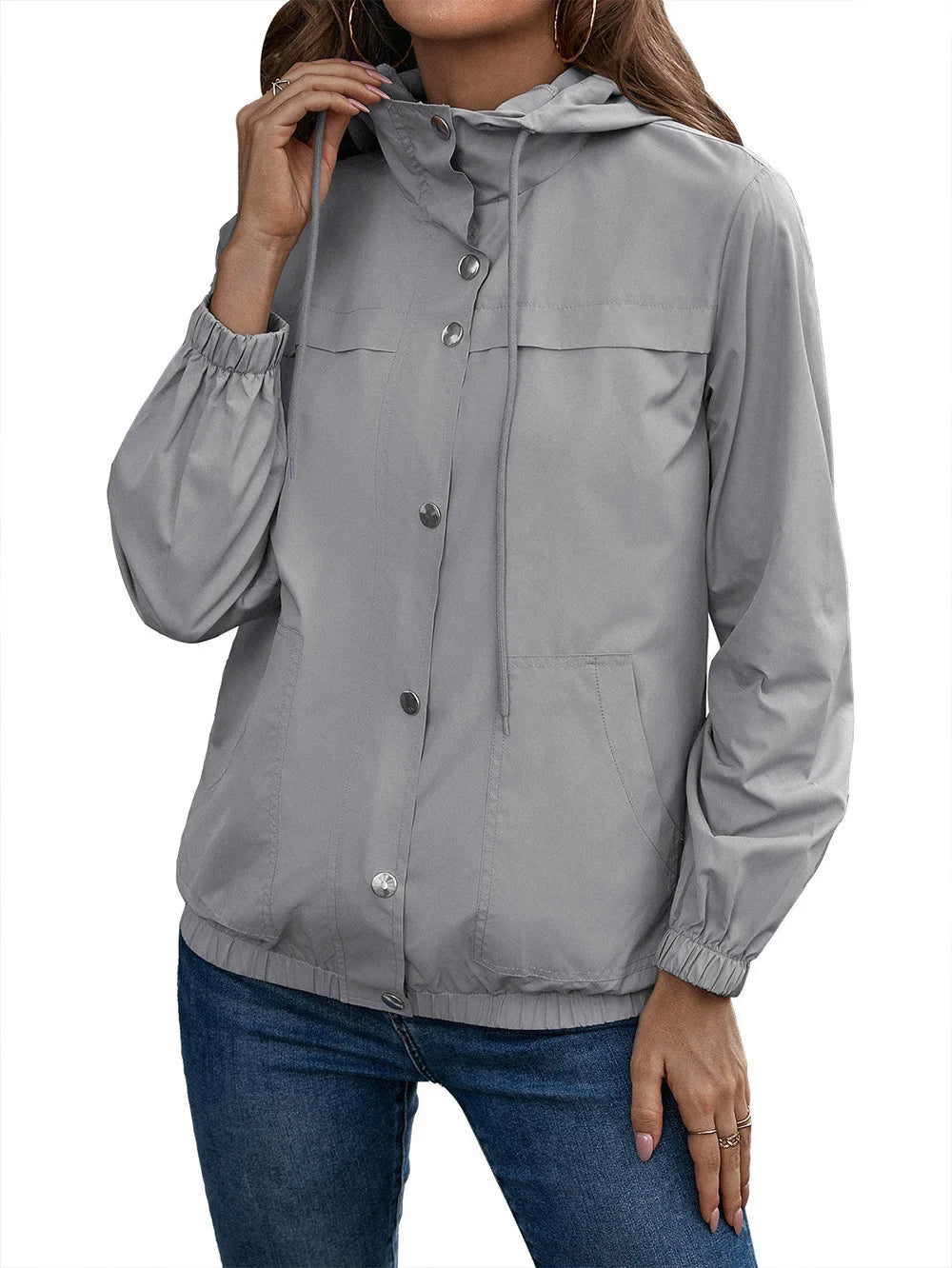 Women’s Hooded Casual Jacket
