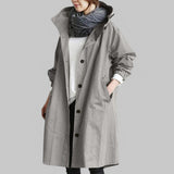 Women’s Hooded Long Coat