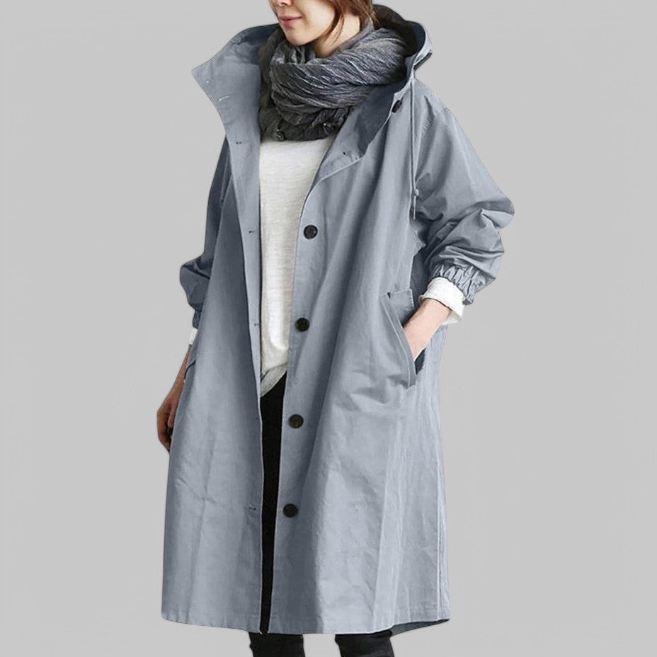 Women’s Hooded Long Coat