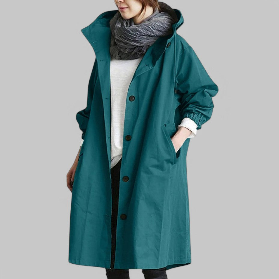 Women’s Hooded Long Coat