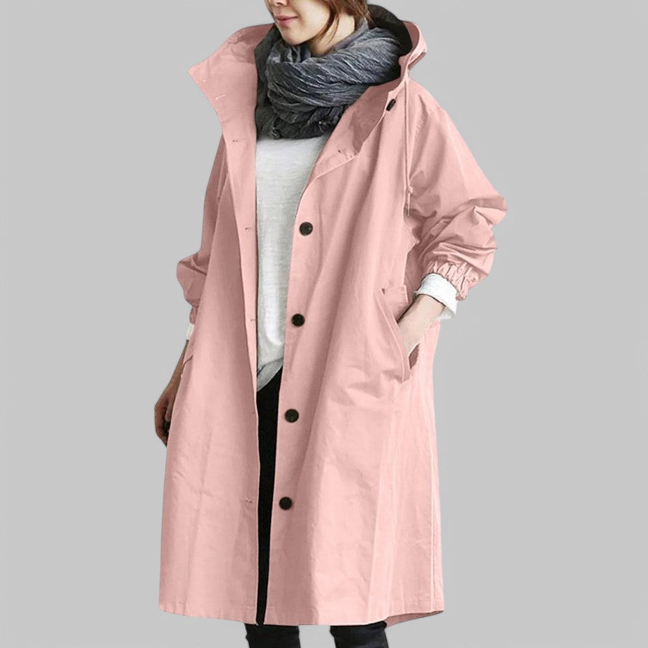 Women’s Hooded Long Coat