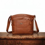Women's Crossbody Bag with Zipper Pockets
