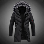 Men’s Hooded Puffer Winter Jacket