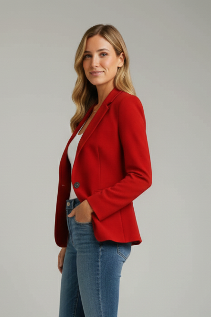 Women’s Single Button Tailored Blazer
