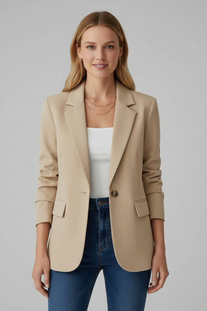 Women’s Single Button Tailored Blazer