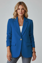 Women’s Single Button Tailored Blazer