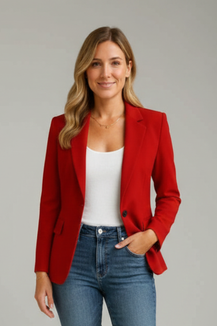 Women’s Single Button Tailored Blazer