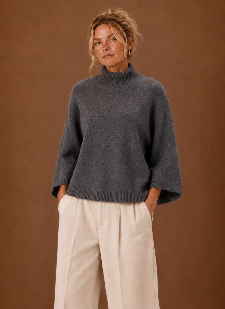 Women’s Turtleneck Knit Sweater