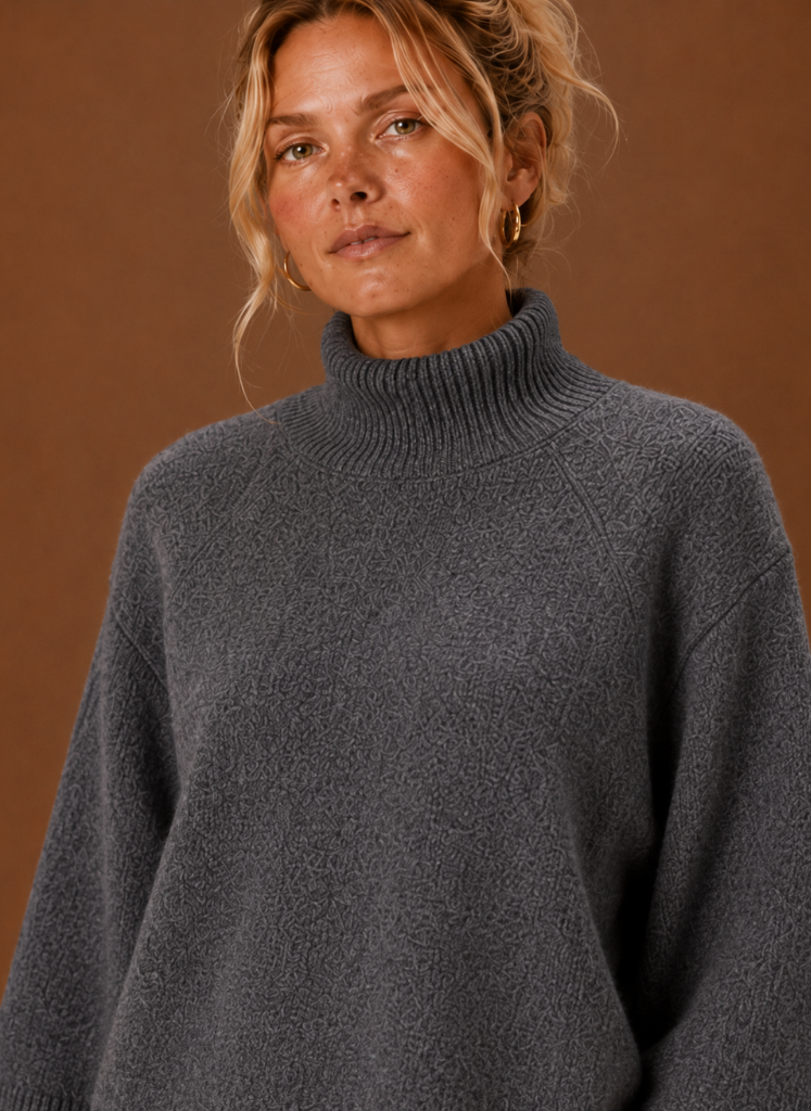Women’s Turtleneck Knit Sweater