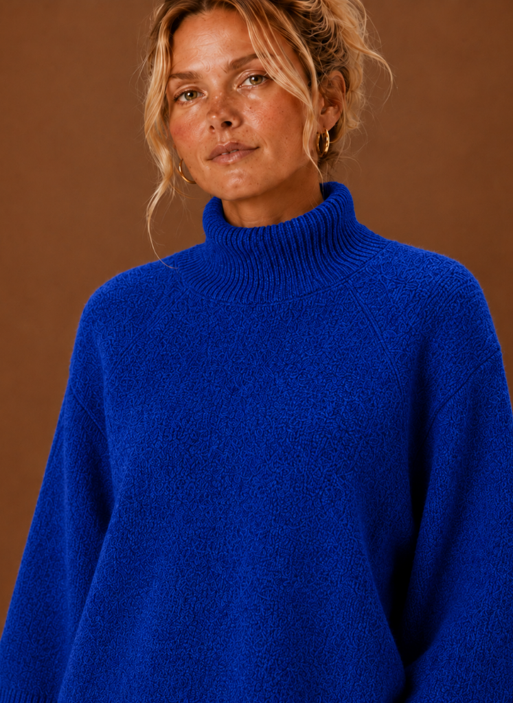 Women’s Turtleneck Knit Sweater