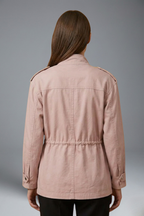 Women’s Army Jacket With Cinched Waist