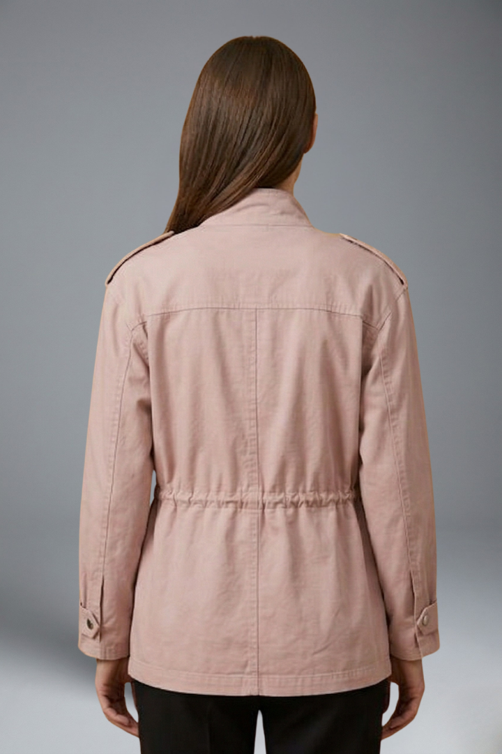 Women’s Army Jacket With Cinched Waist