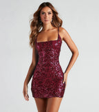 Women’s Homecoming Sequin Mini Dress