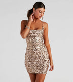 Women’s Homecoming Sequin Mini Dress