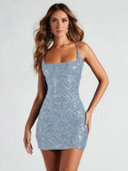 Women’s Homecoming Sequin Mini Dress