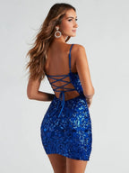 Women’s Homecoming Sequin Mini Dress