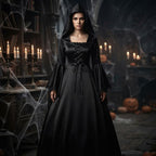 Women’s Halloween Hooded Witch Dress
