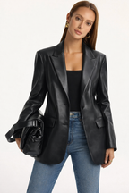 Women’s Longline Notch Lapel Blazer