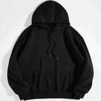 Women's Oversized Hoodie with Back Slogan Print