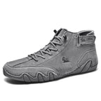 Women's Leather High Top Sneakers