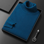 Men's Turtleneck Knit Sweater