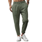 Men’s Straight Leg Drawstring Trousers