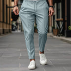 Men’s Straight Leg Drawstring Trousers