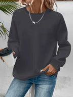 Women’s Plain Crew Neck Sweater