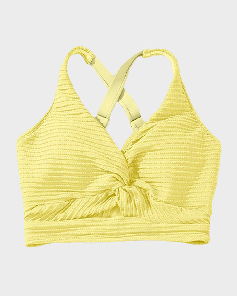 Women's Ribbed High Waist Bikini