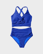 Women's Ribbed High Waist Bikini