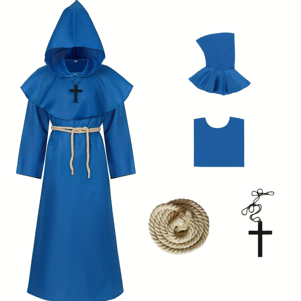 Men’s Halloween Hooded Monk Costume
