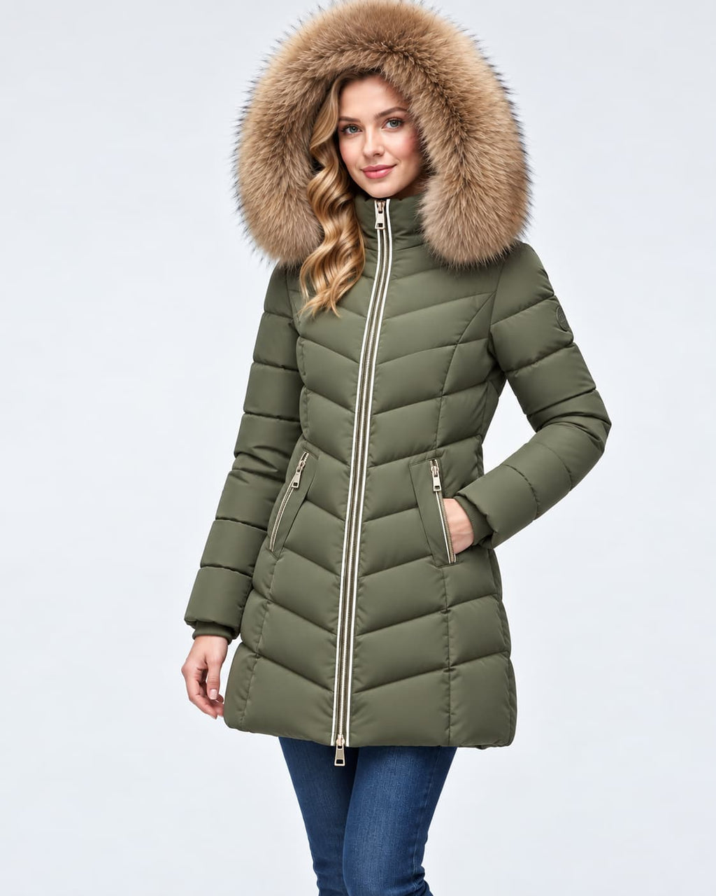 Women’s Hooded Puffer Winter Jacket