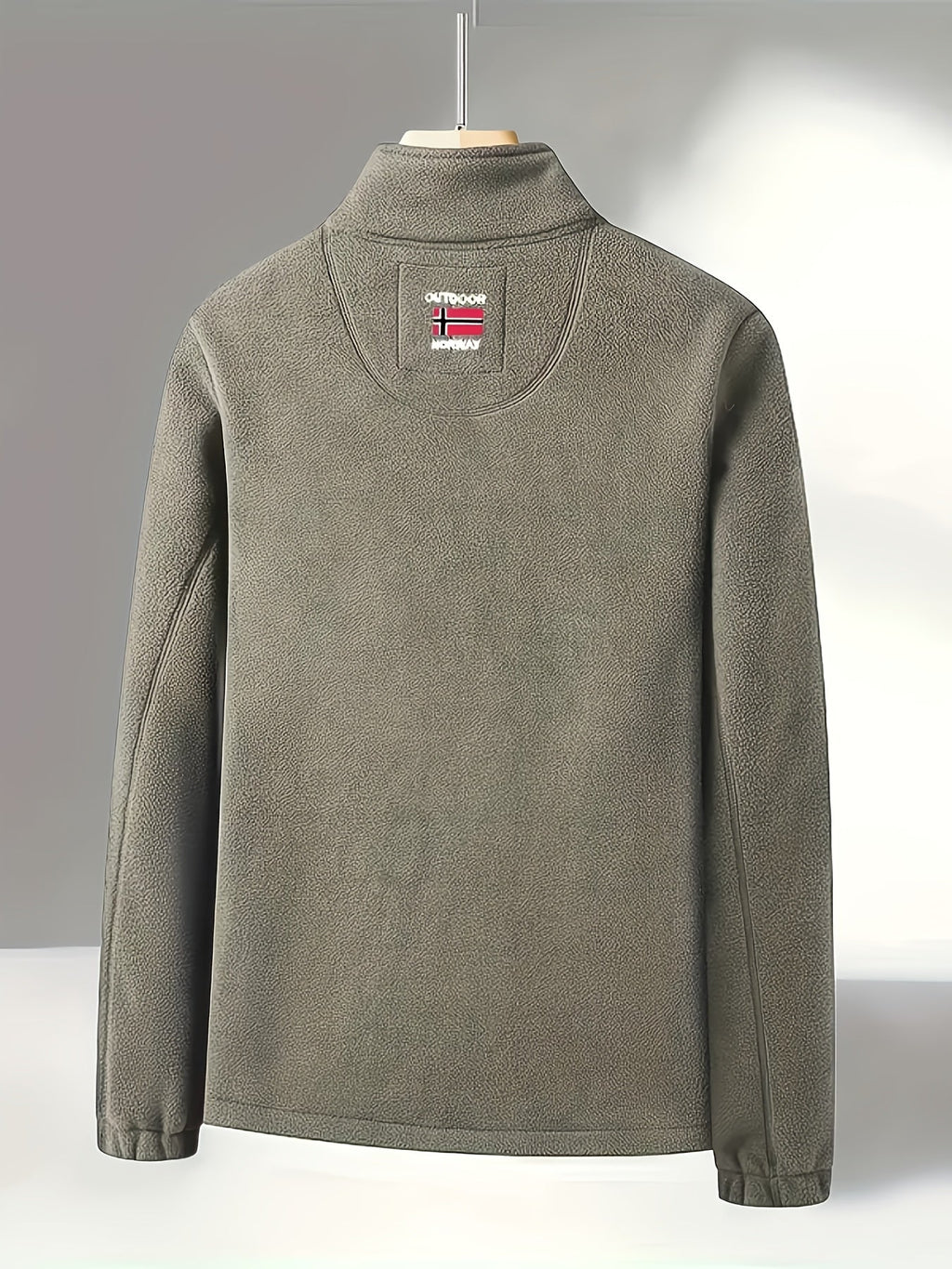 Men’s Full-Zip Stand Collar Jacket