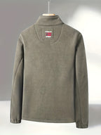 Men’s Full-Zip Stand Collar Jacket