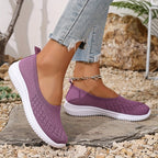 Women’s Knit Slip-On Walking Shoes