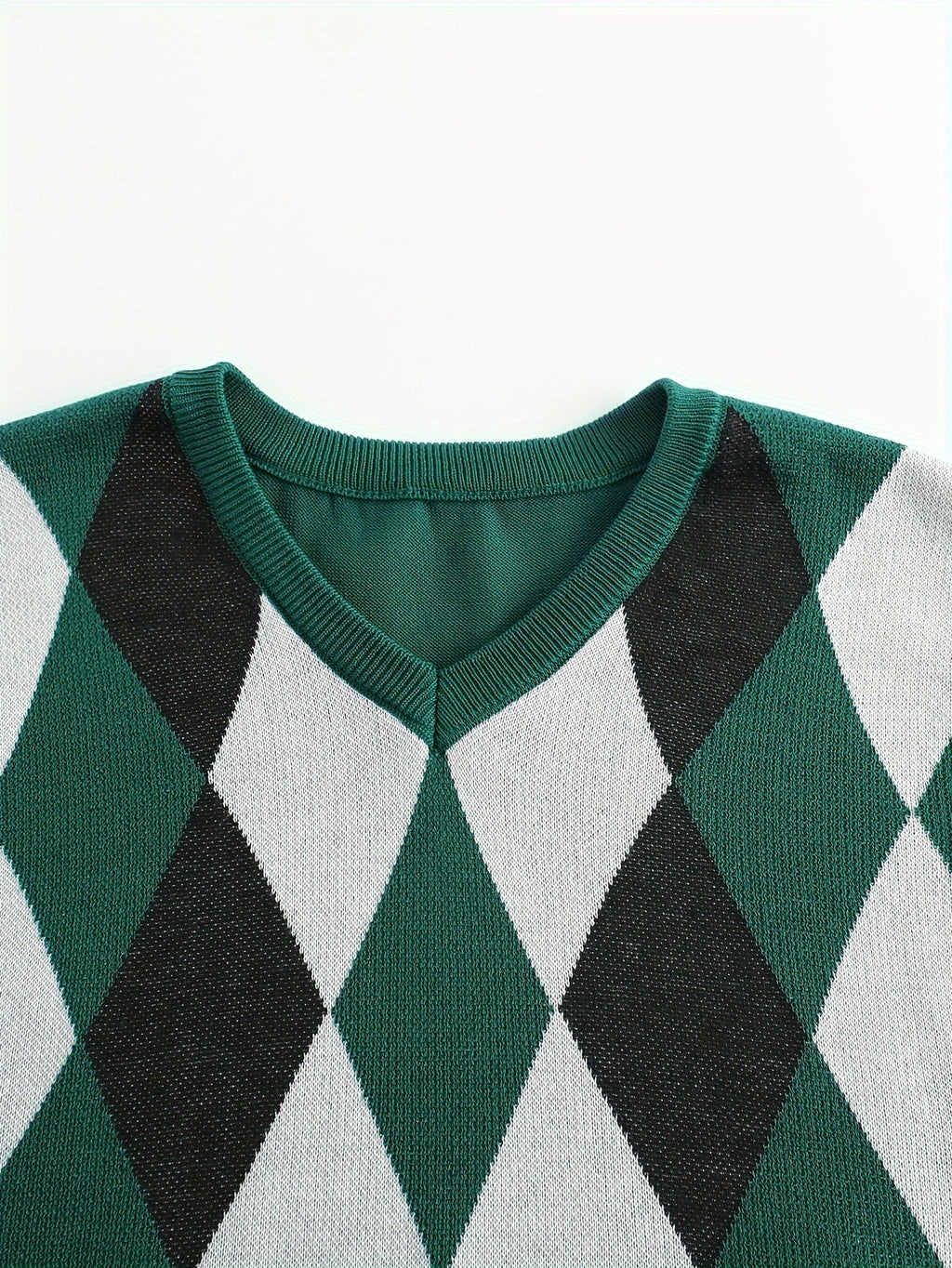 Men’s Stylish Argyle Sweater Vest
