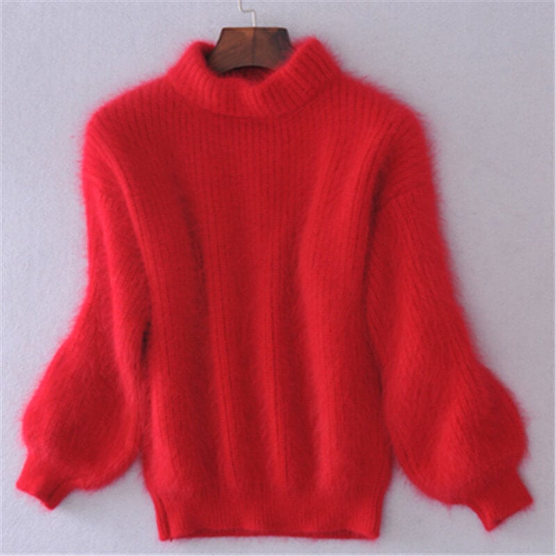 Women’s Knit Mock-Neck Sweater